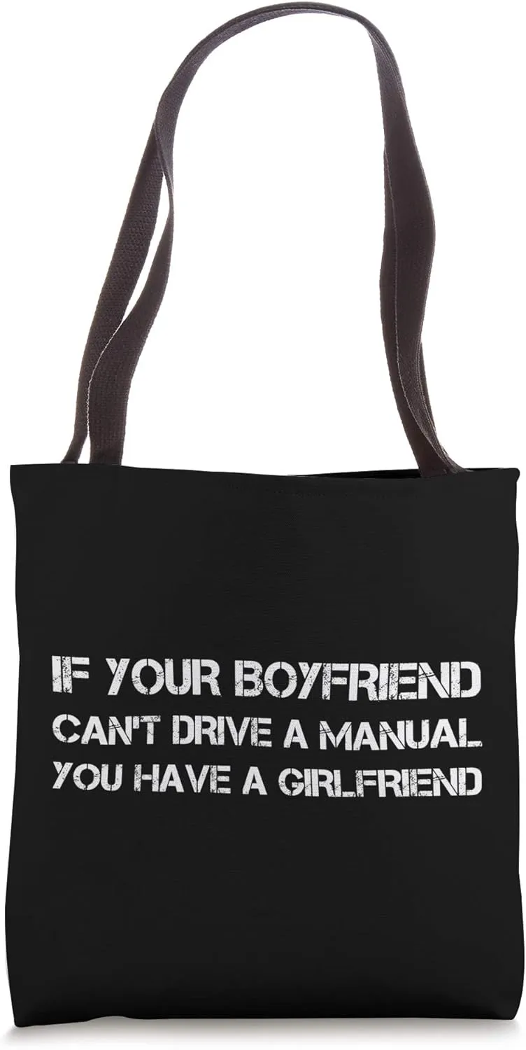 Funny Manual Gear Shift Anti Automatic Transmission Tote Bag