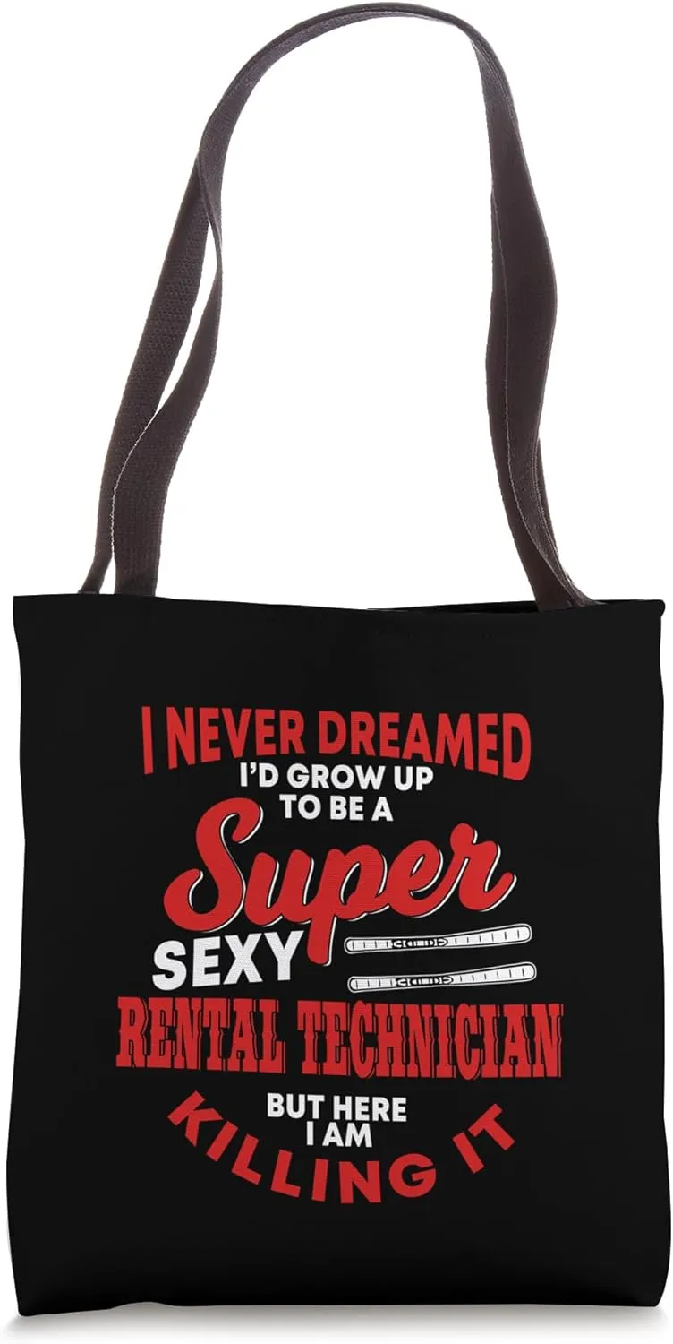 Funny Rental Technician Apparel Ski Rental Specialist Tote Bag
