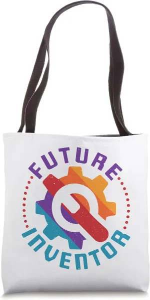 Future Inventor Engineering STEM Love Inventing Graphic Tote Bag