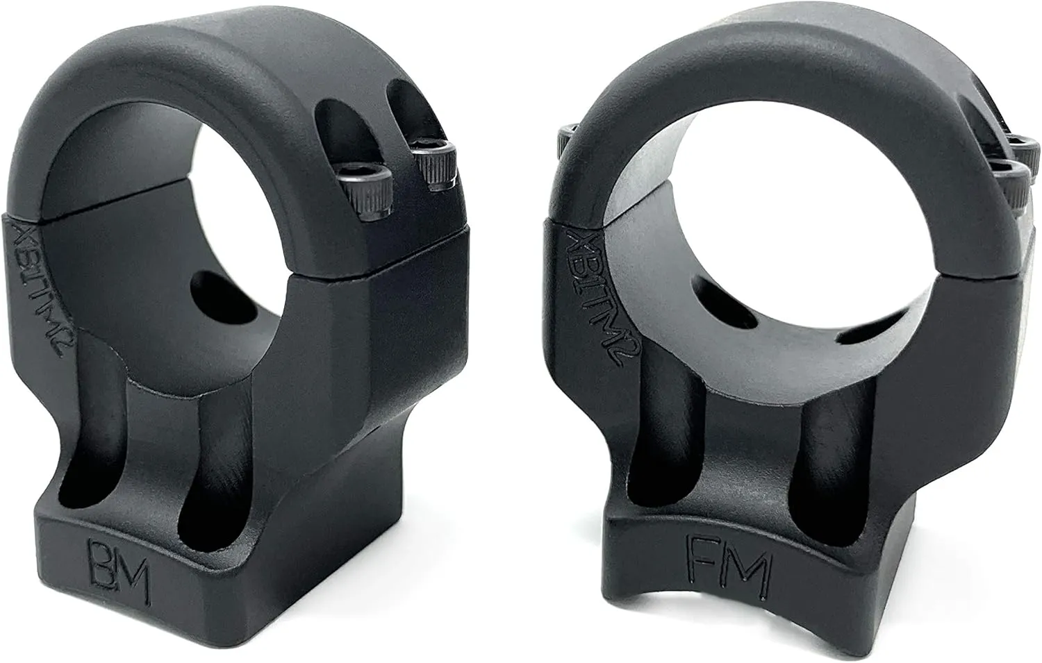 Game Reaper 2: Browning X-Bolt - Fits All Actions - Medium Mount - Tactical, Black, 1 inch, 4 Screws per Ring