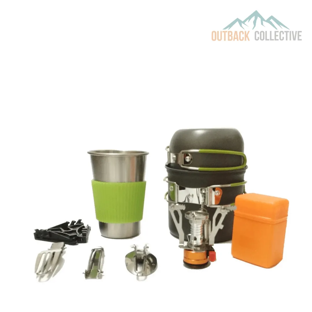 Gas Stove and Cookware Set
