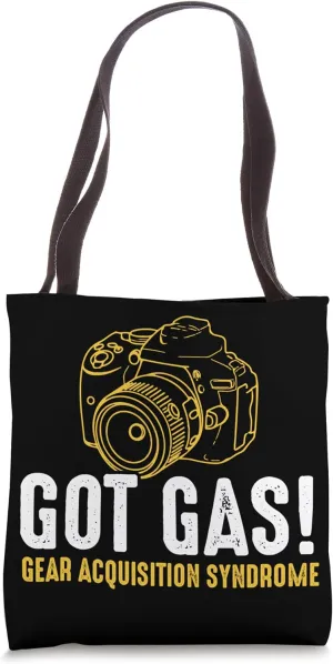 Gear Acquisition Syndrome - Photographer Funny Photography Tote Bag