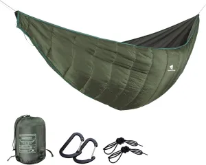 GEERTOP Ultralight Hammock Underquilt for Camping Full Length Camp Hammock Underquilts Warm 3-4 Seasons Essential Outdoor Survival Gear for Hiking Backpacking Travel