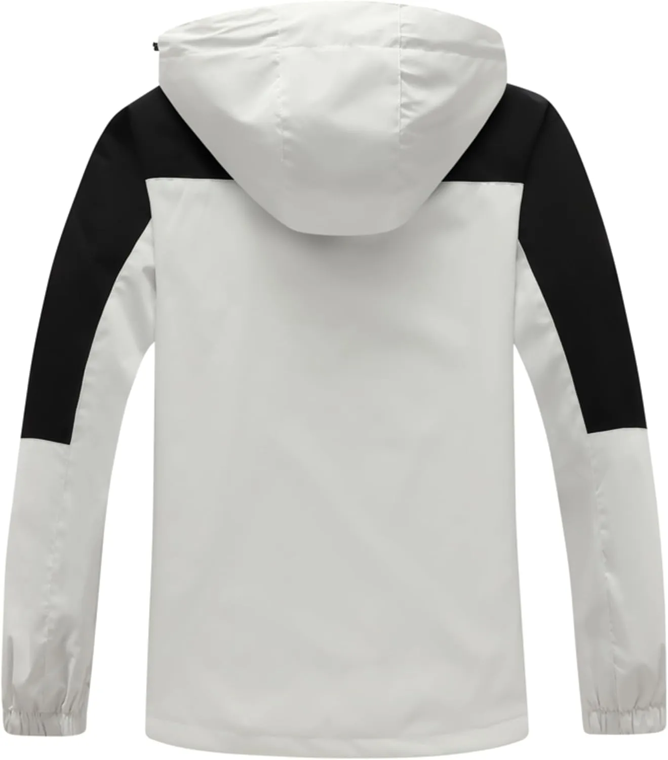 GIISAM Rain Jacket for Men, Mens Waterproof Raincoat Lightweight Rain Jackets Outdoor Rain Coat Windbreaker with Hood
