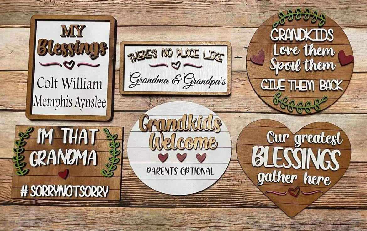 Grandkids Tiered Tray DIY - Paint it Yourself