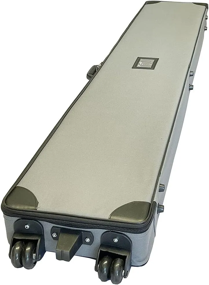 Grey Travel Hard Bag 63"L x 10"W x 3"H Trade Show Shipping Case(ONLY) for 63" Retractable Banner Roll up Banner Stand