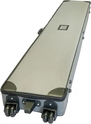 Grey Travel Hard Bag 63"L x 10"W x 3"H Trade Show Shipping Case(ONLY) for 63" Retractable Banner Roll up Banner Stand
