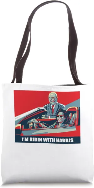 Harris-Walz 2024 President Election Kamala Tim Walz Tote Bag
