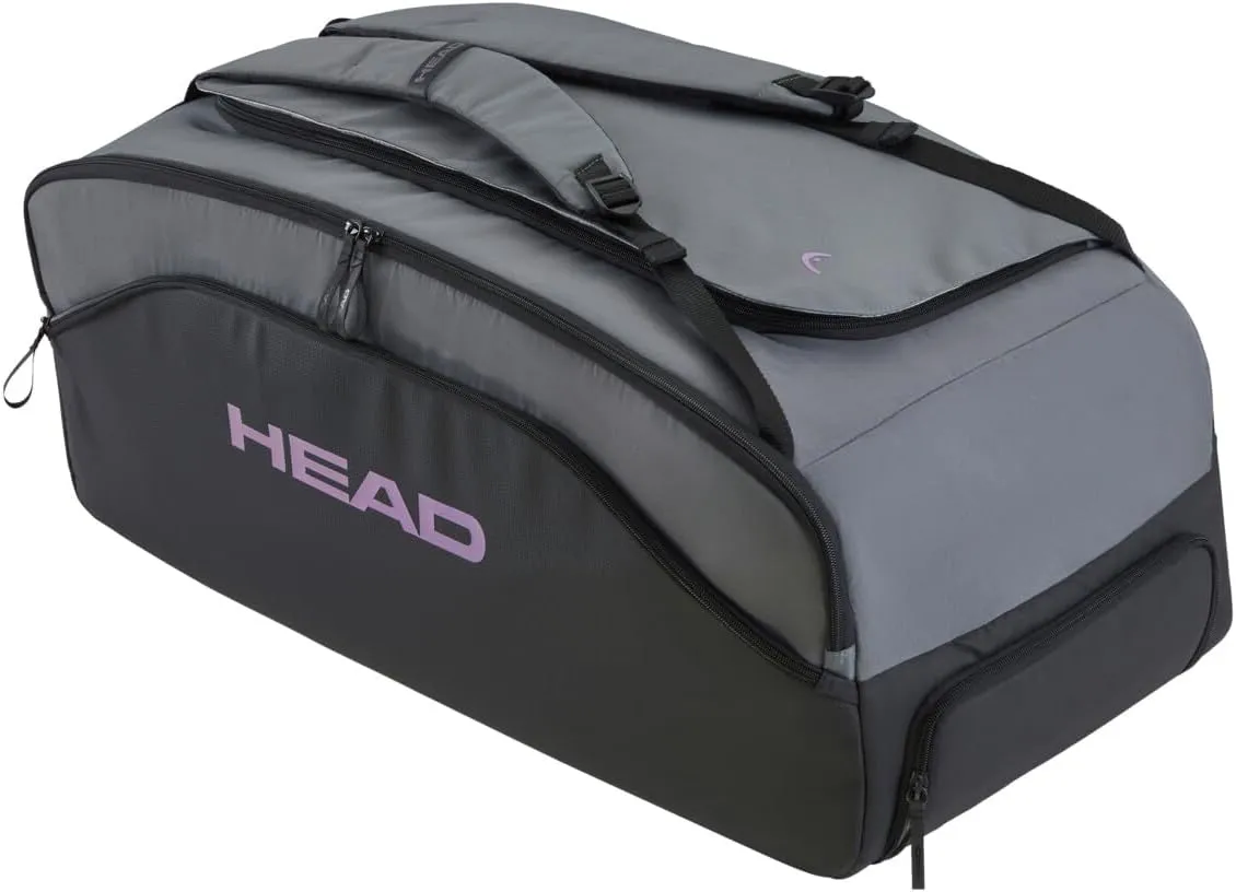 HEAD Pro X Tennis Duffle Bag L Black and Dark Grey