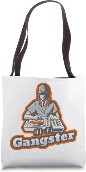 Hi Fi (High Fidelity) Gangster Tote Bag