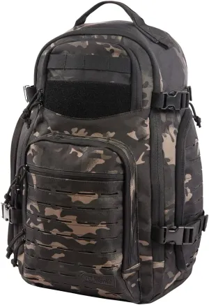 HIGHLAND TACTICAL Men's Roger, Black Urban CAMO, One_Size