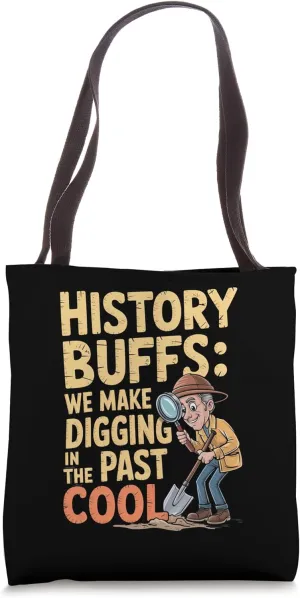 History Buff Civil War Reenactor Military History Design Tote Bag