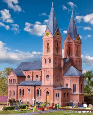HO Roman Catholic Church Kit