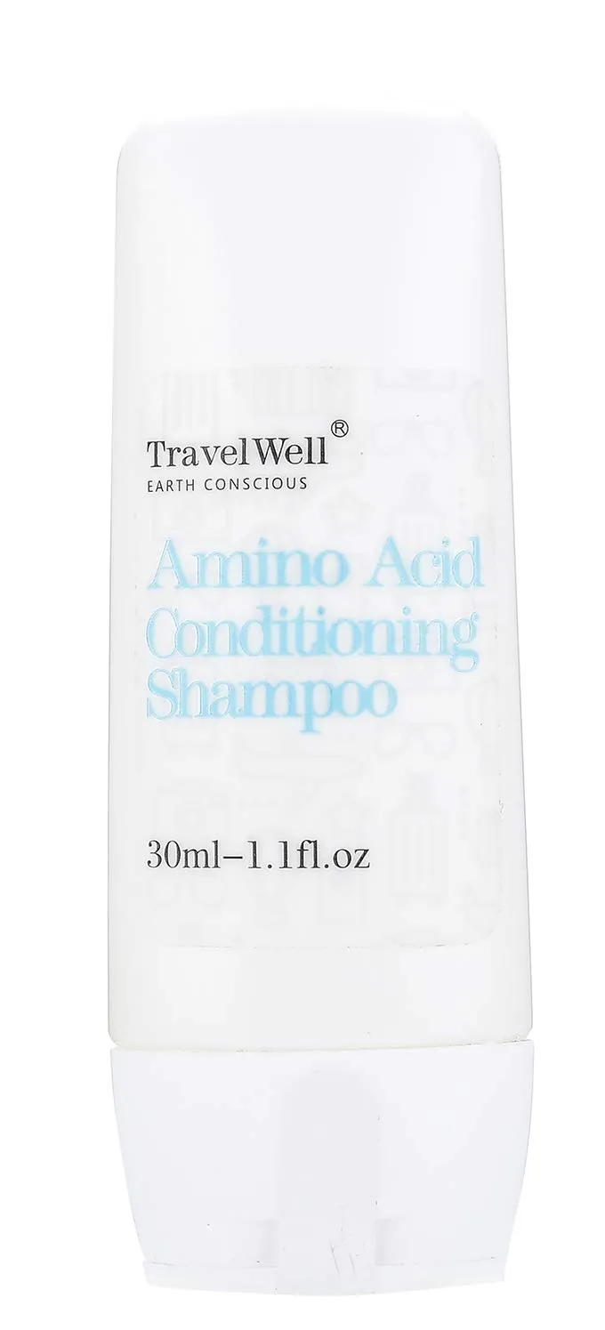 Hotel Toiletries Amenities Bulk Individually Wrapped 30ml Shampoo & Conditioner 2 in 1, Round Tissue Pleated 28g Cleaning Travel Soap In Bulk, 1FLOZ Disposable Outlast Mouthwash 30 Each, 90 Pcs