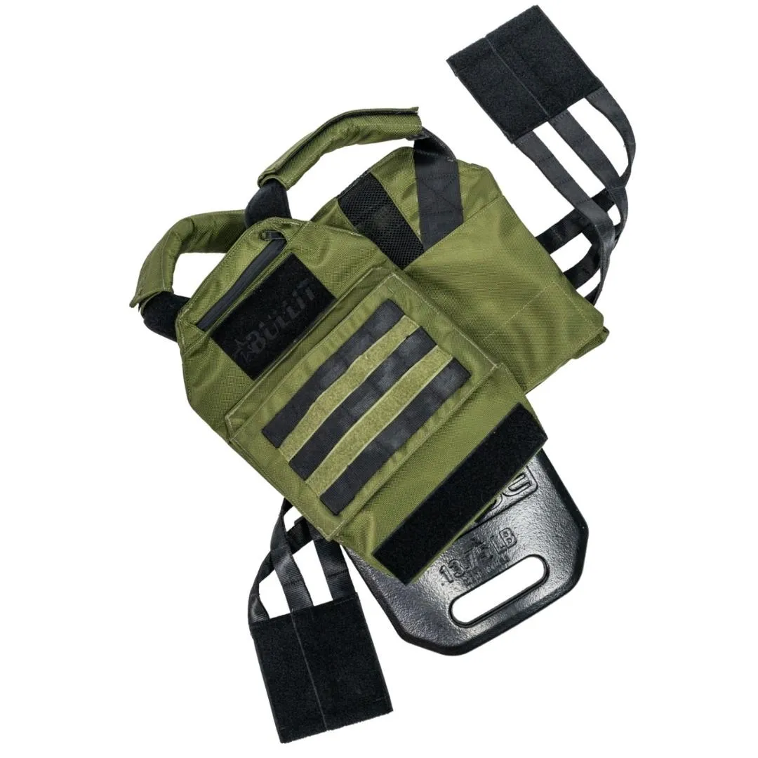HYBRID TRAINING VEST | Tactical Kit (Woodland Camo)