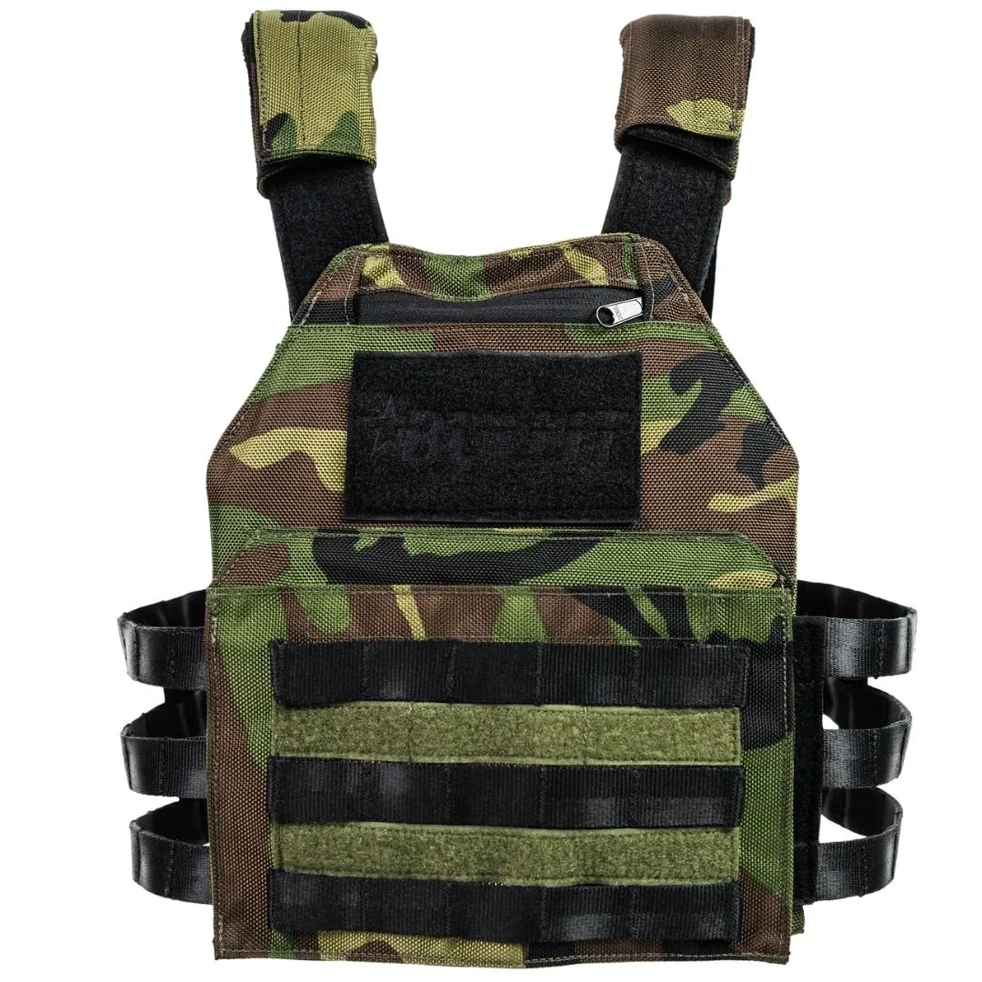 HYBRID TRAINING VEST | Tactical Kit (Woodland Camo)