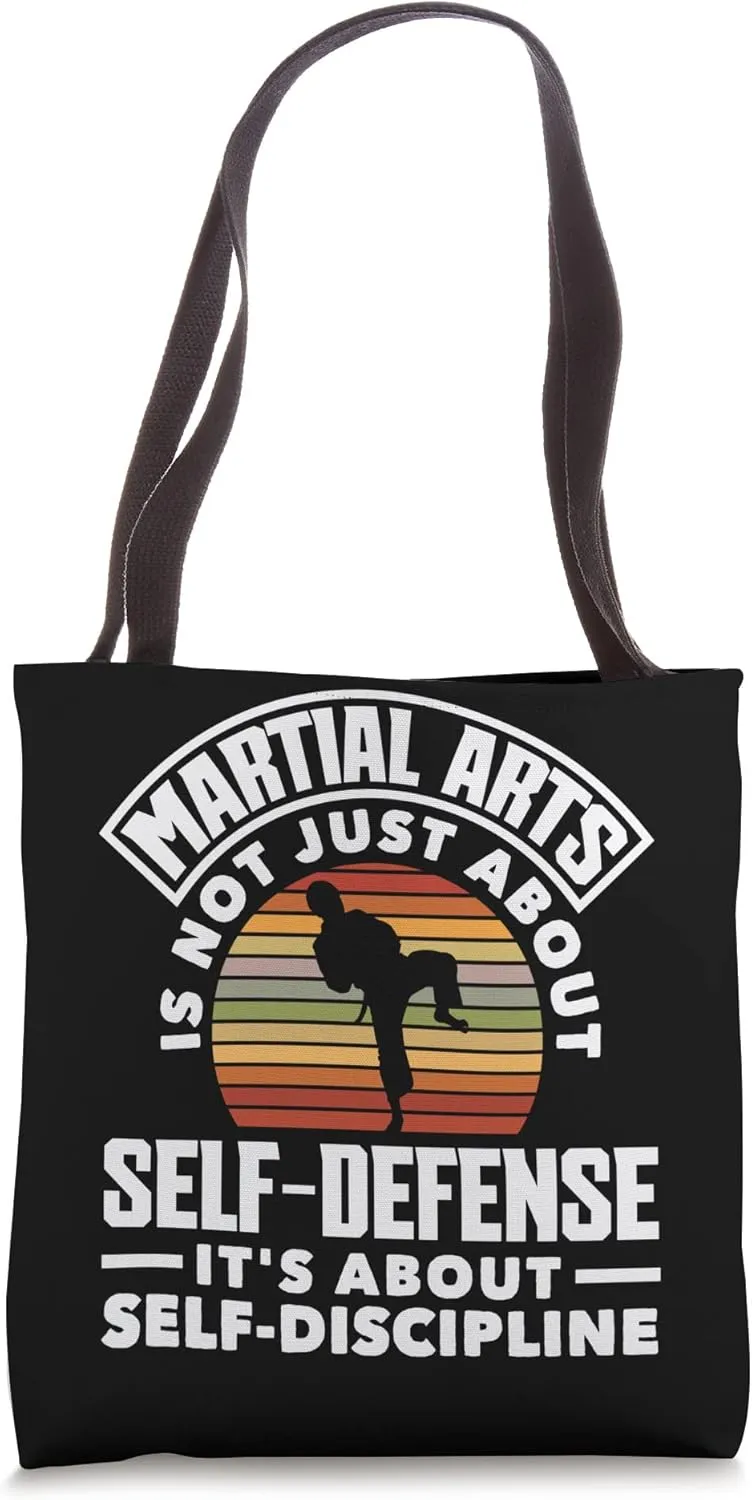 It's About Self-Discipline Karate Jiu Jitsu Tote Bag