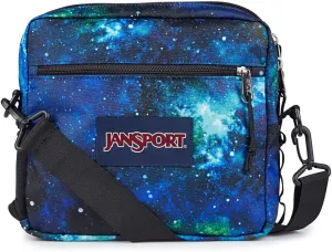 JanSport Central Adaptive Accessory Bag – Wheelchair & Walker Compatible, Versatile Carry Options, Tuck-Away Adjustable Loops, SaniStash Pocket for Easy Access, Cyberspace Galaxy