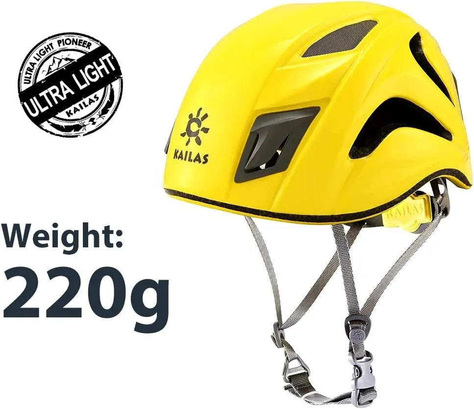 Kailas Rock Climbing Helmet Men Mountaineering Helmet Arborist Helmet Hiking Caving Search and Rescue Tree Climbing Helmet Adjustable