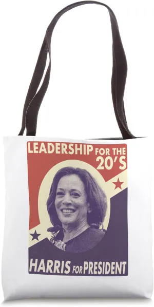 Kamala Harris For President 2024 Harris Retro Vintage Poster Tote Bag