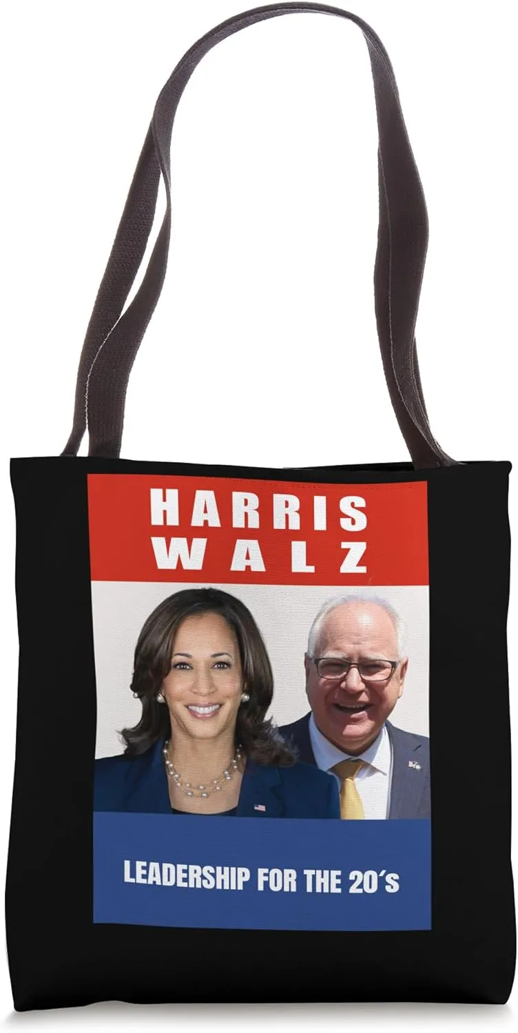 Kamala Harris Tim Walz 2024 Harris Walz President Elections Tote Bag