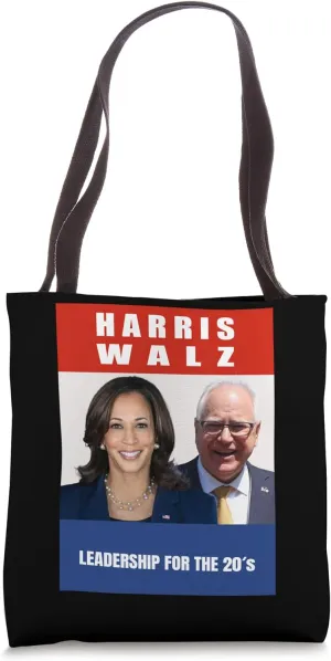 Kamala Harris Tim Walz 2024 Harris Walz President Elections Tote Bag