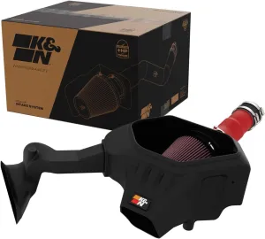 K&N Cold Air Intake System: Dry-Flow Air Filter, Increase Performance & Acceleration: Compatible with 2023-2025 Toyota: GR Corolla, 69-8625TWR