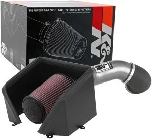 K&N Cold Air Intake System: High-Flow Air Filter, Increase Performance & Towing: Compatible with 2020-2024 Chevrolet/GMC: Silverado 2500 & 3500, Sierra 2500 & 3500, 77-3103KC