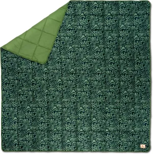 Kelty | Biggie Blanket Fern - Lightweight, Cozy Oversized 2P Blanket - Queen