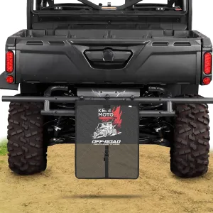 KEMIMOTO Large Trash Sack for UTV ATV, Dry-Wet Trash Bag PVC Mesh Trash Sack Universal Accessorie Compatible with Polaris RZR, Can-Am, CFMOTO, Teryx, Pioneer, Golf Cart, Off-Road-Work Print