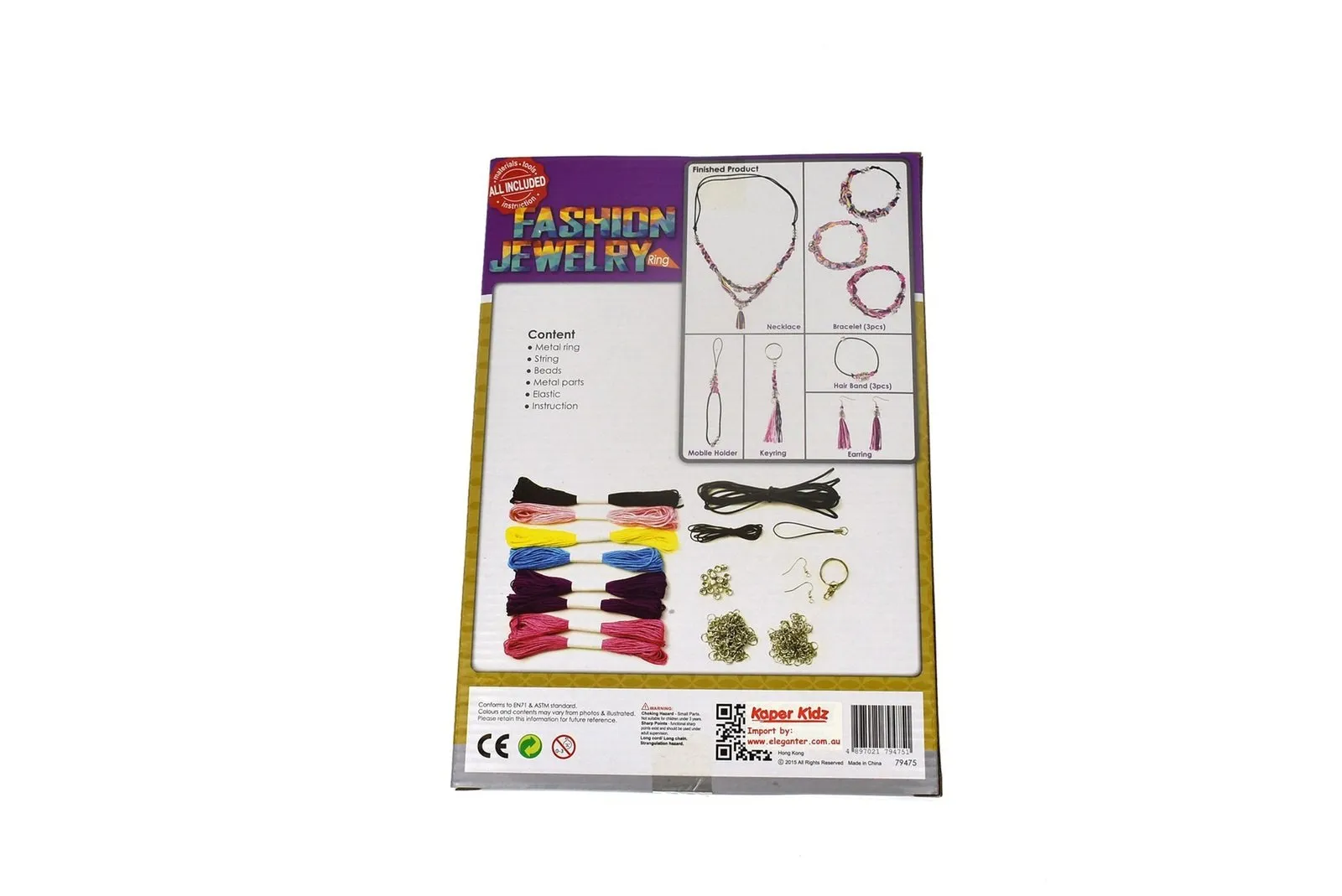 Kids Fashion Jewelry Craft Kit