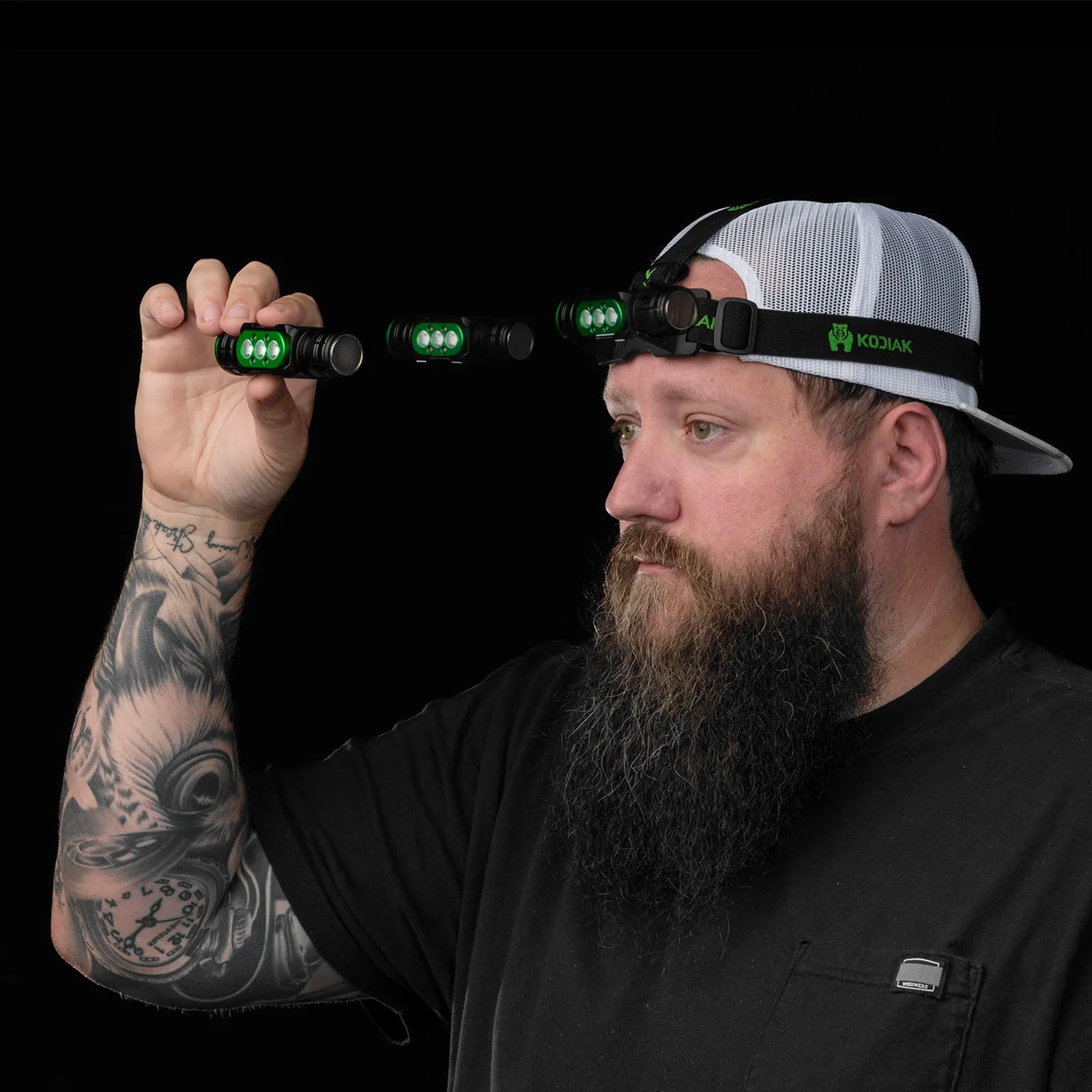 Kodiak 1500 Lumen Rechargeable Headlamp