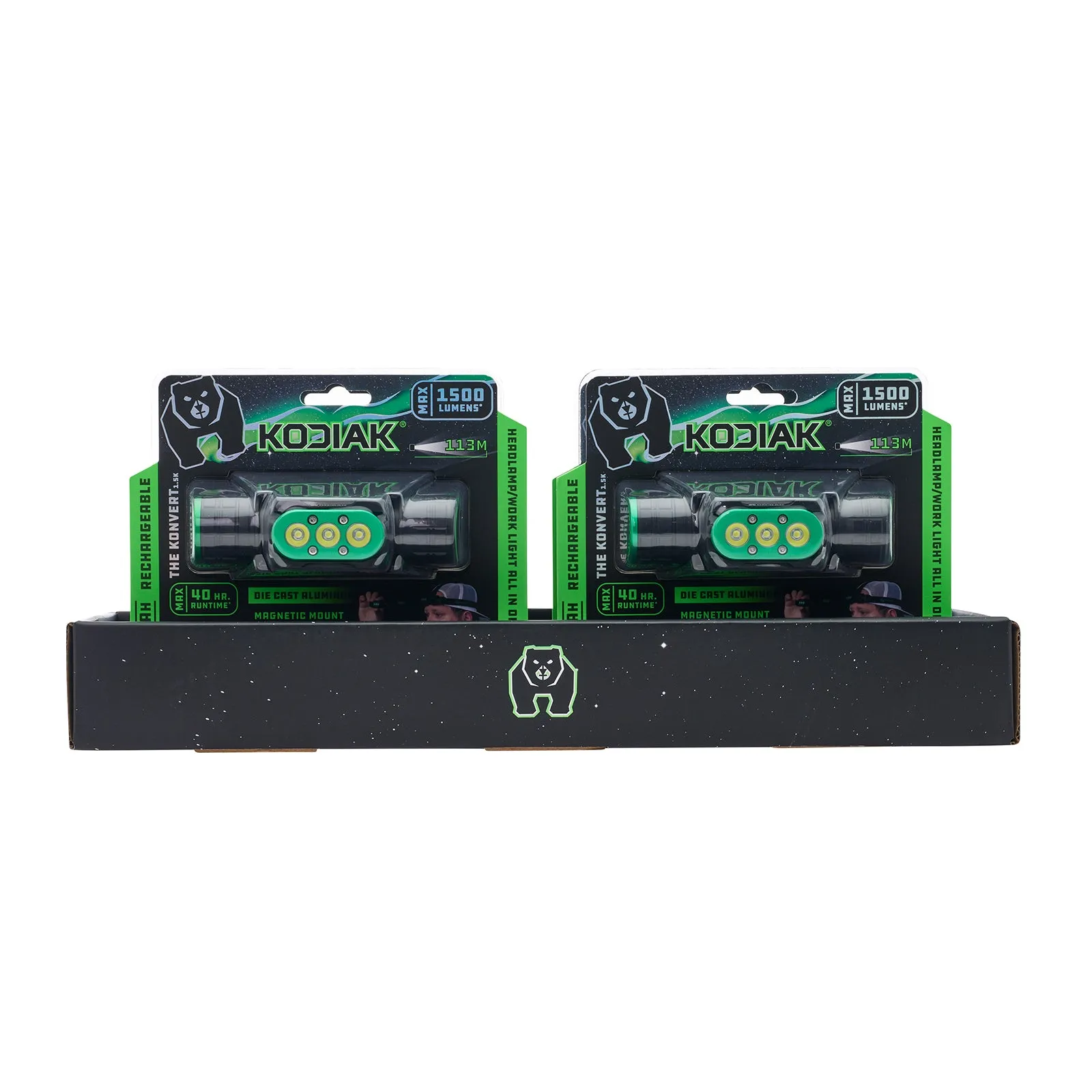 Kodiak 1500 Lumen Rechargeable Headlamp