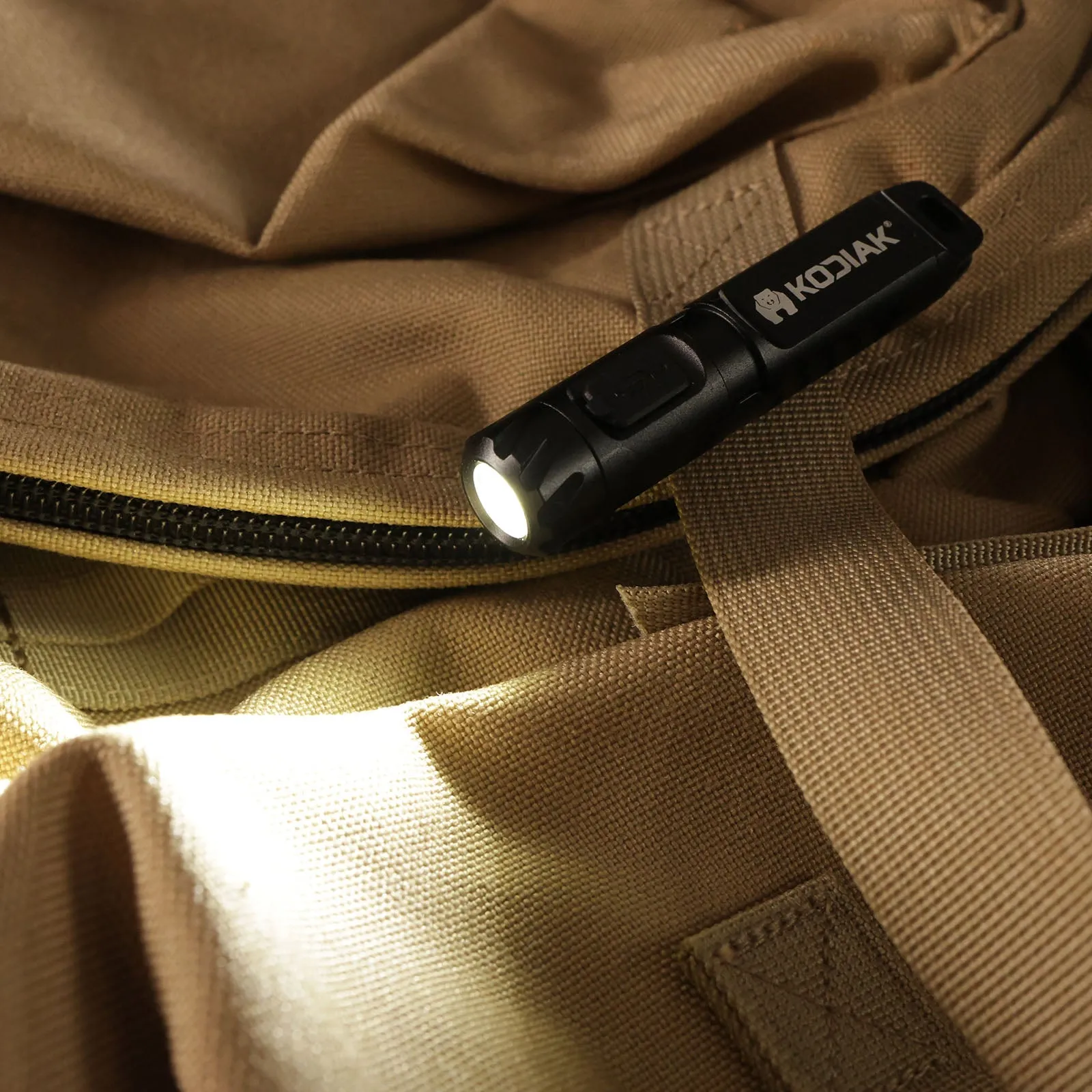 Kodiak® Keychain Flashlight with Clip