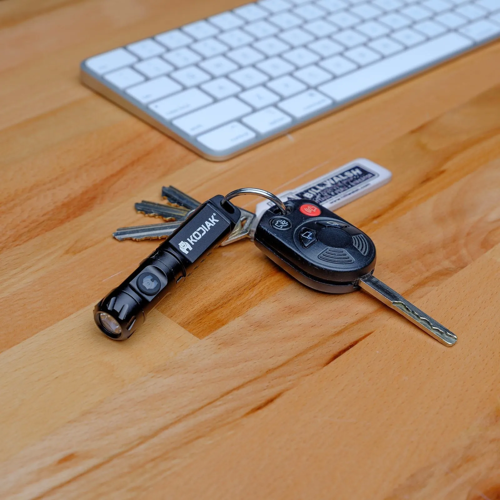 Kodiak® Keychain Flashlight with Clip
