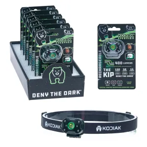 Kodiak® KIP® Rechargeable Micro Headlamp