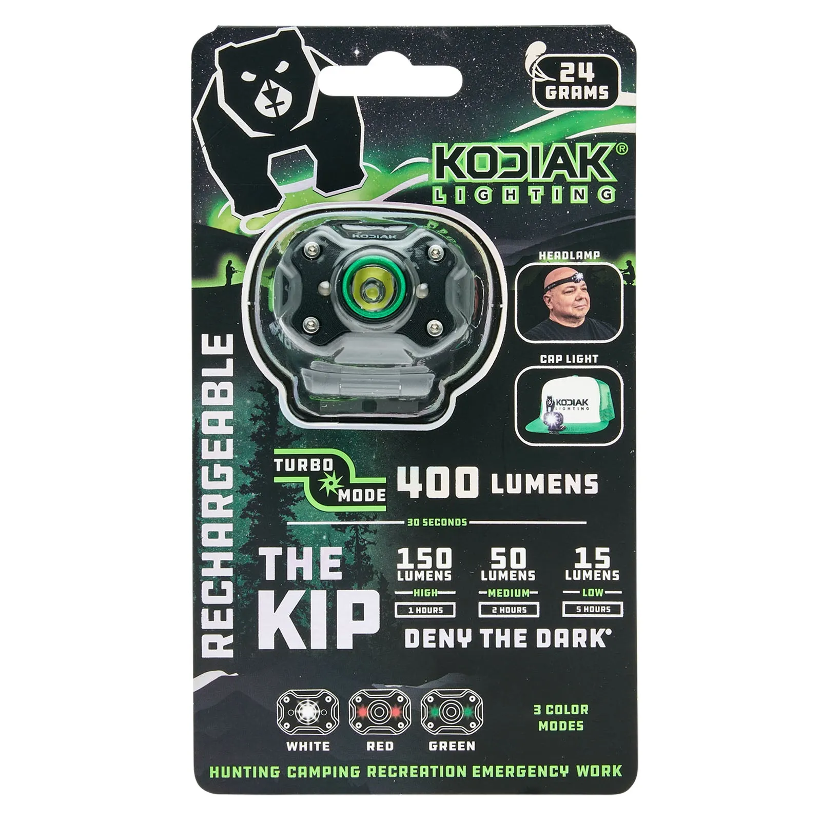 Kodiak® KIP® Rechargeable Micro Headlamp
