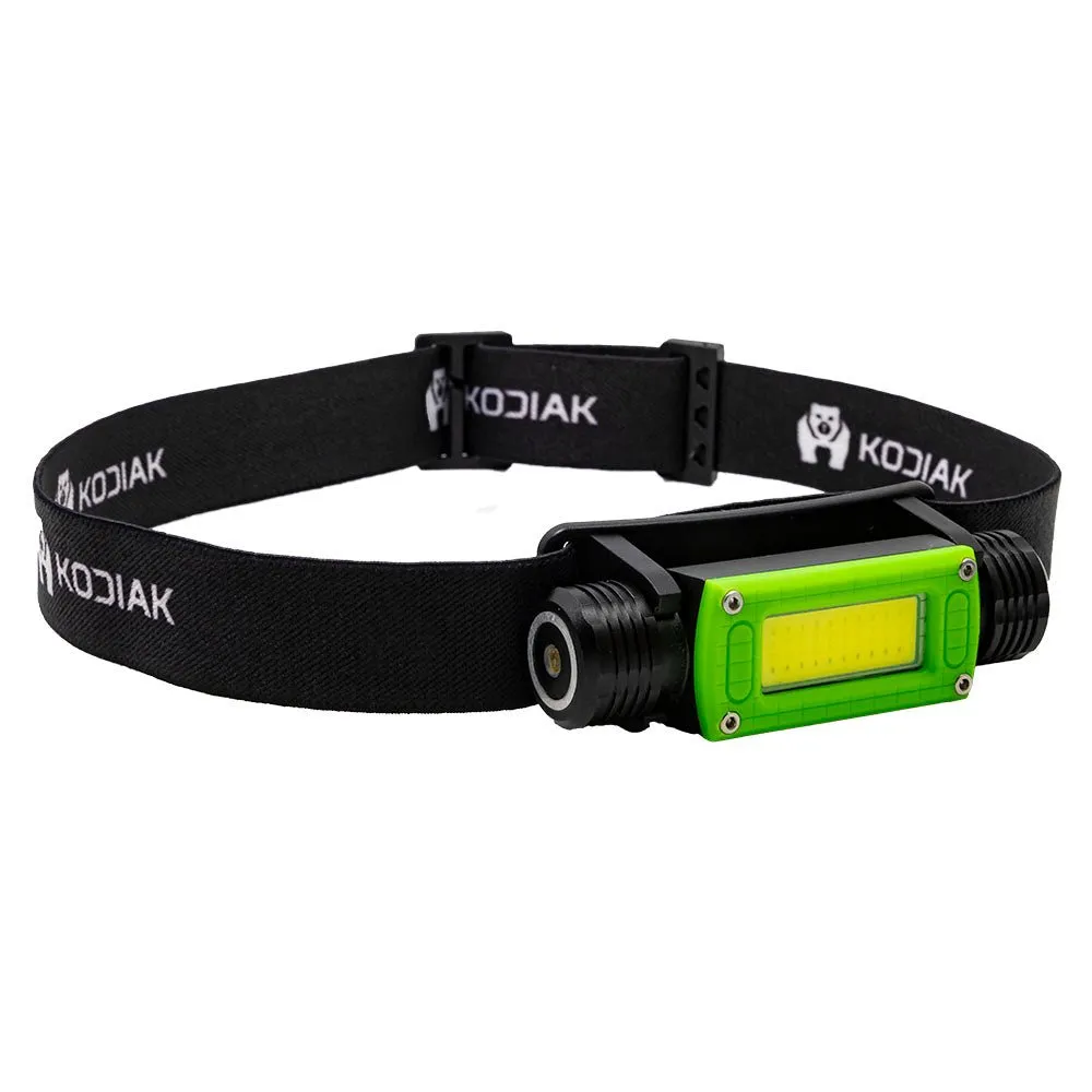 Kodiak® Konvert 1000 Lumen Rechargeable Headlamp with Magnetic Charging