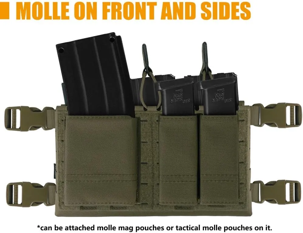 KRYDEX MK5 Placard with Hook Backing Laser Cut Chest Rig