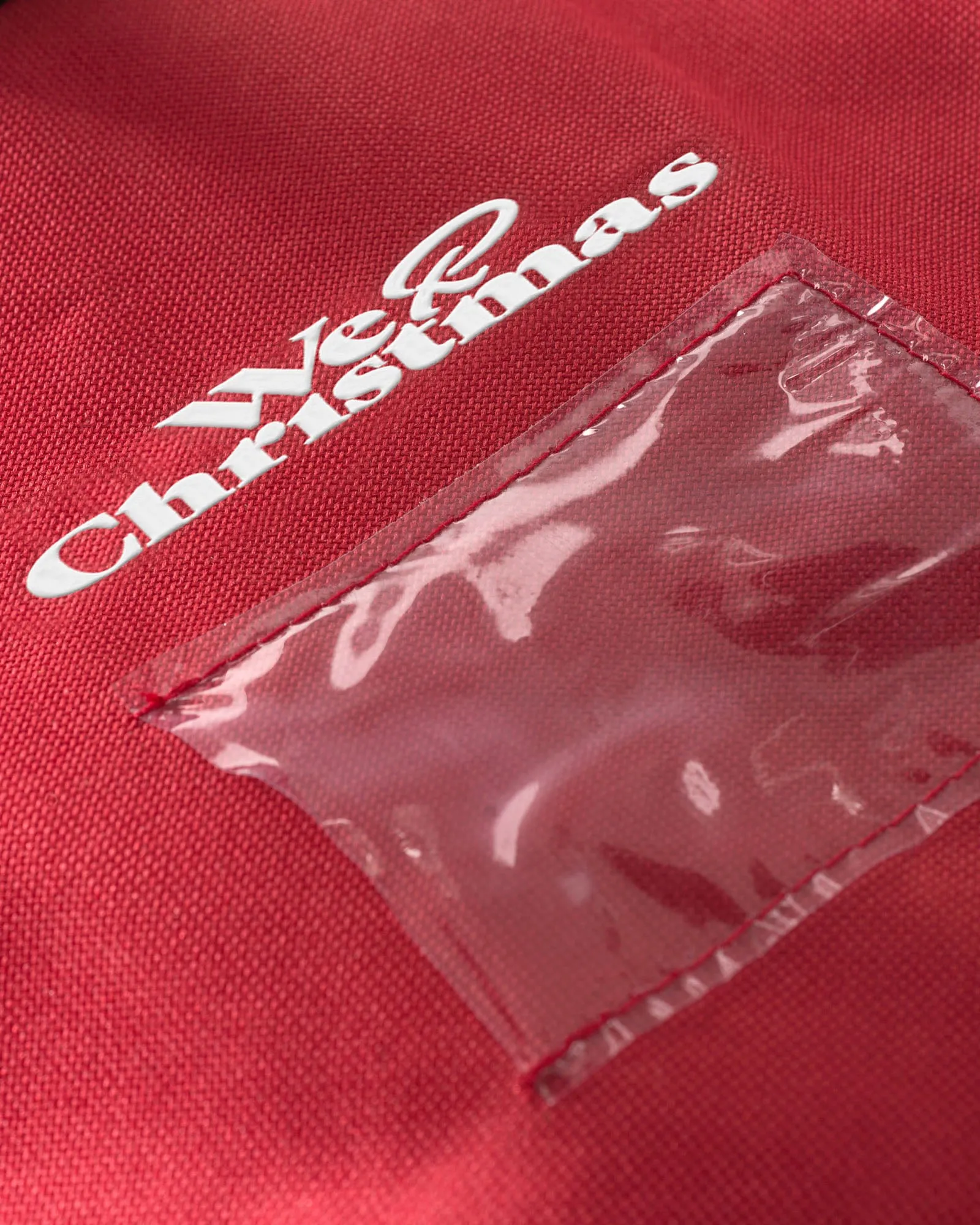 Large Garland & Wreath Storage Bag, Red, 90 cm