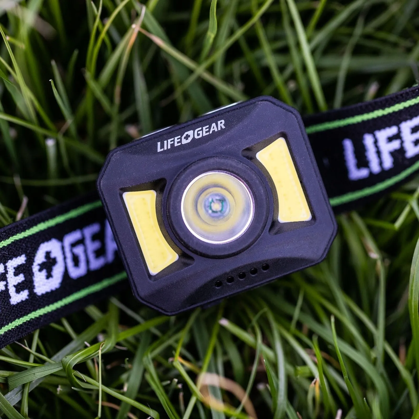 LifeGear Adventure 300 Lumen USB-C Rechargeable Headlamp