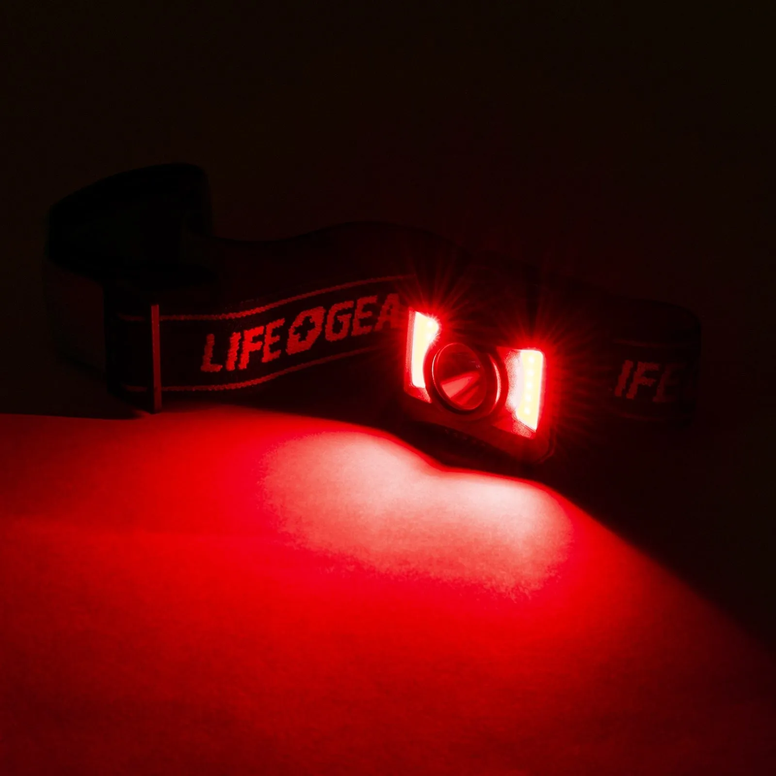 LifeGear Adventure 300 Lumen USB-C Rechargeable Headlamp