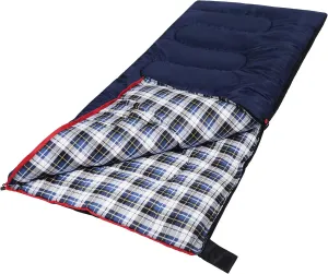 Lineslife Cotton Flannel Sleeping Bag for Camping