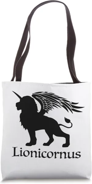 Lionicornus Lion Unicorn Pegasus Mythical Creature Tote Bag