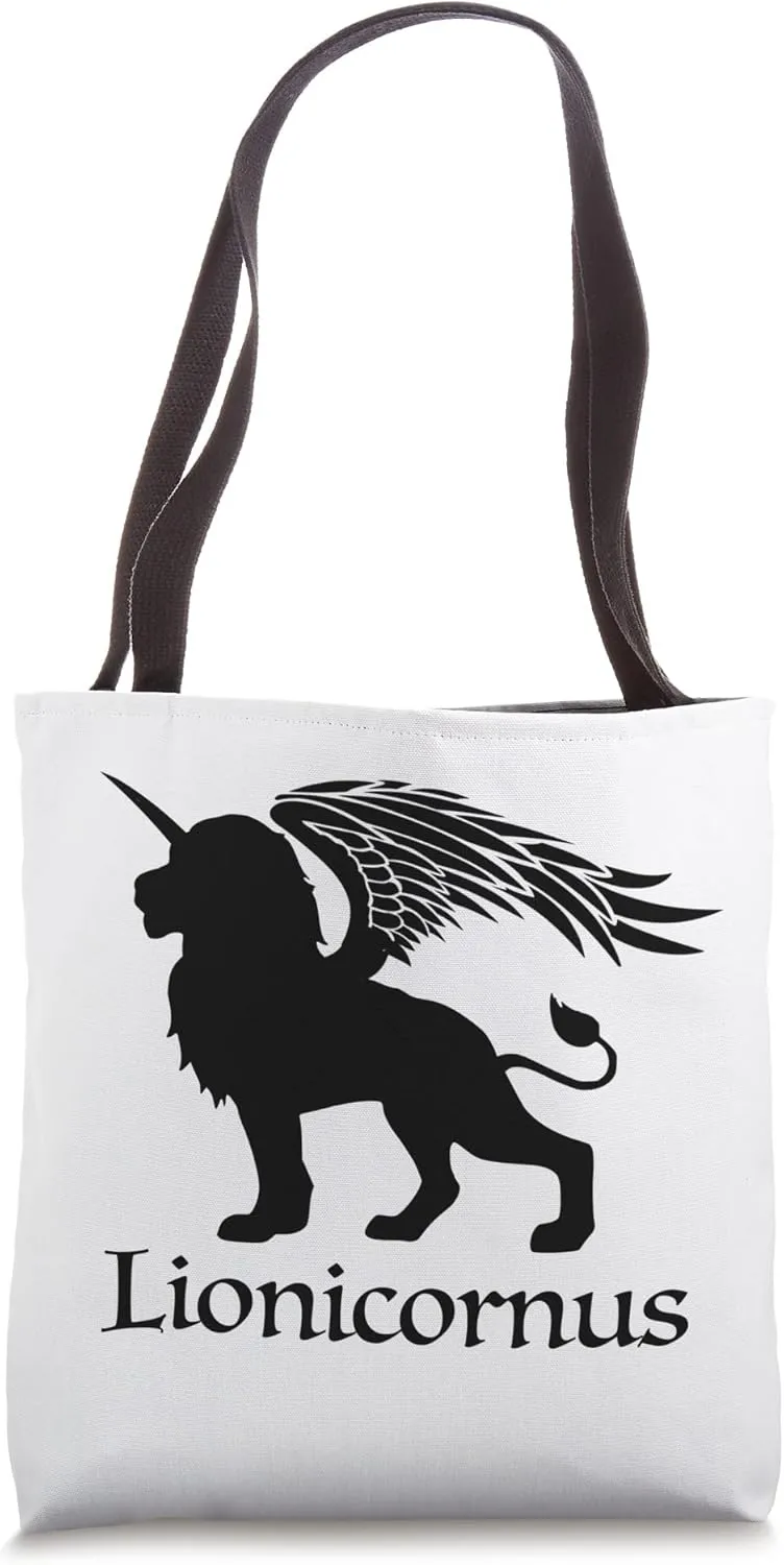 Lionicornus Lion Unicorn Pegasus Mythical Creature Tote Bag