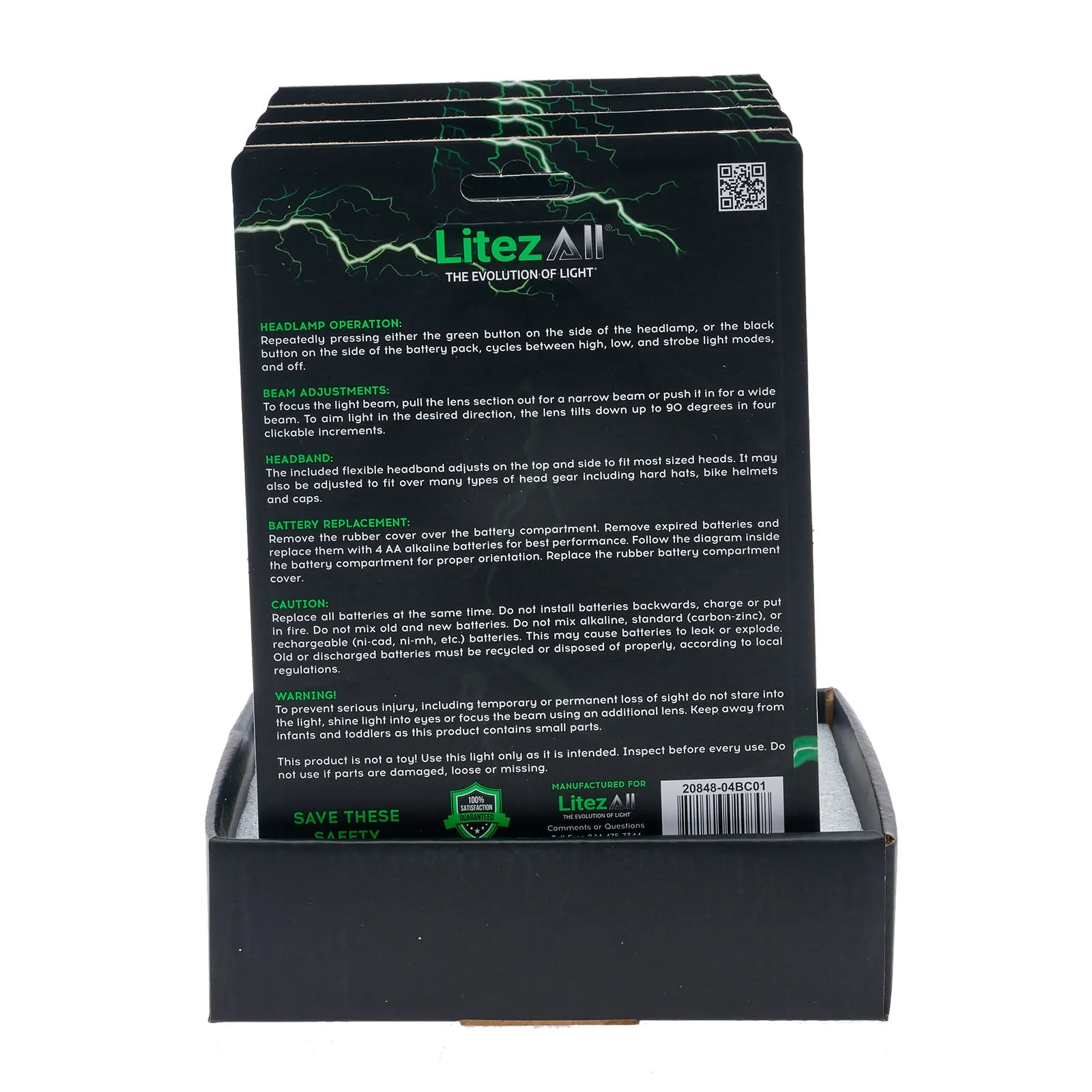 LitezAll 800 Lumen Headlamp Worklight