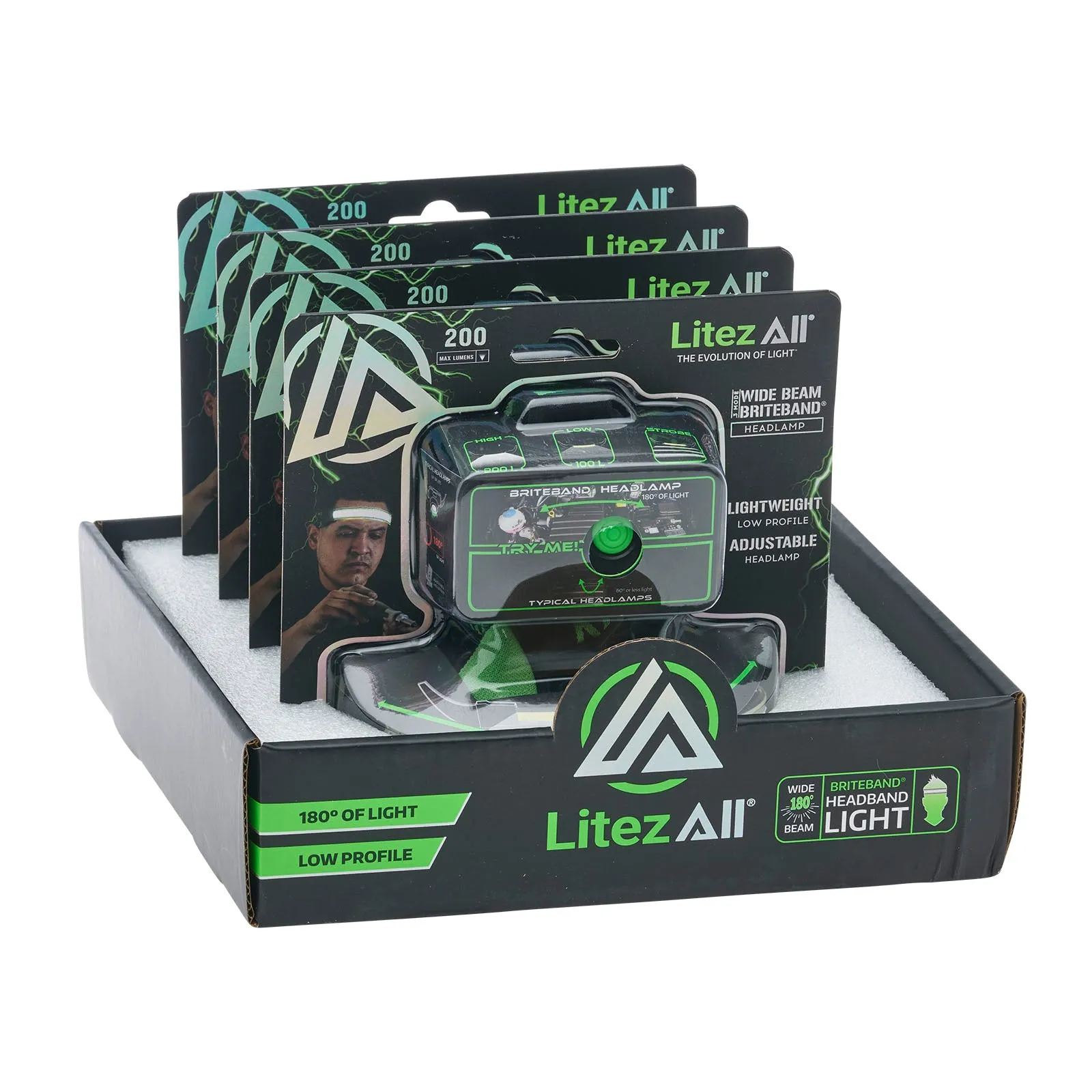 LitezAll Briteband® Headband Light