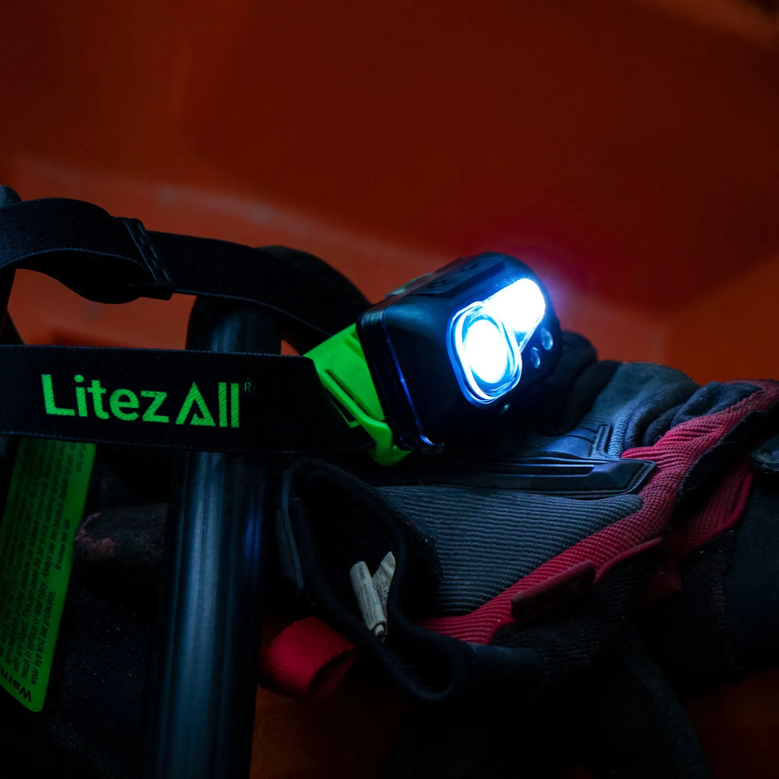 LitezAll Nearly Invincible™ Rechargeable Head Lamp