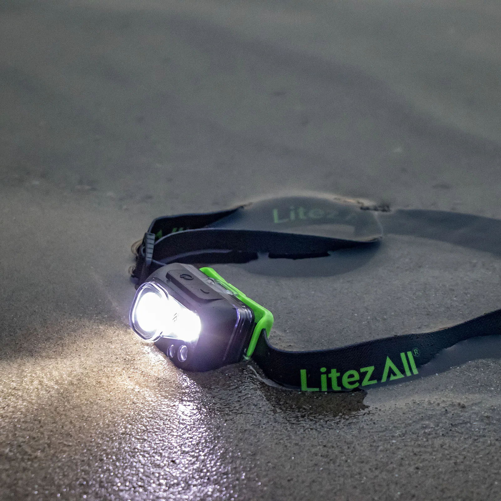 LitezAll Nearly Invincible™ Rechargeable Head Lamp