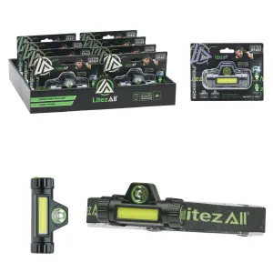 LitezAll Rechargeable Dual Mode Headlamp